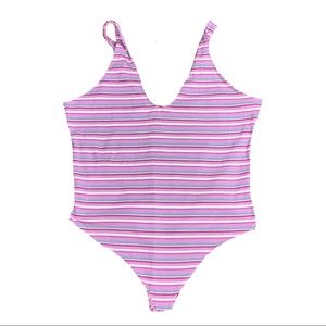 Wild Fable Purple Retro Body Suit